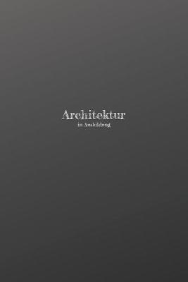 Book cover for Architektur in Ausbildung