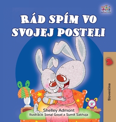 Cover of I Love to Sleep in My Own Bed (Slovak Children's Book)