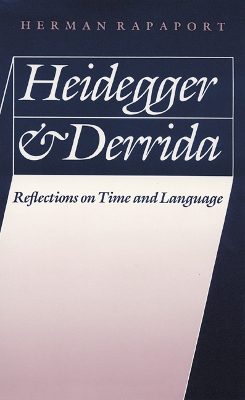 Book cover for Heidegger and Derrida