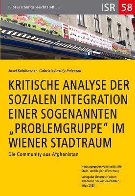 Book cover for Kritische Analyse Der Sozialen Integration Einer Sogenannten 'Problemgruppe' Im Wiener Stadtraum