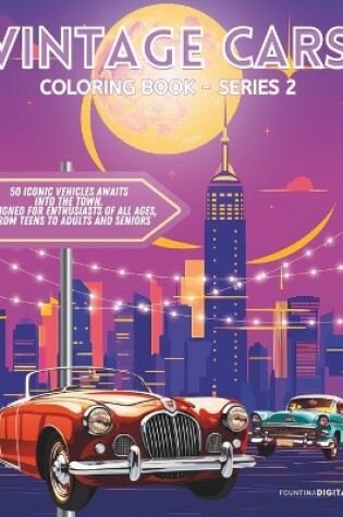 Cover of Vintage Cars Coloring Book