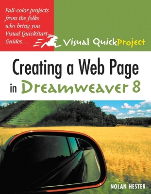 Book cover for Creating a Web Page in Dreamweaver 8