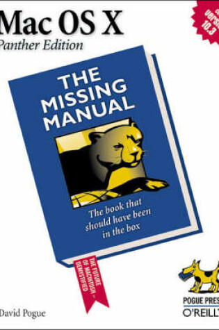 Cover of Mac OS X: The Missing Manual