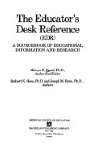 Cover of Educator's Desk Reference