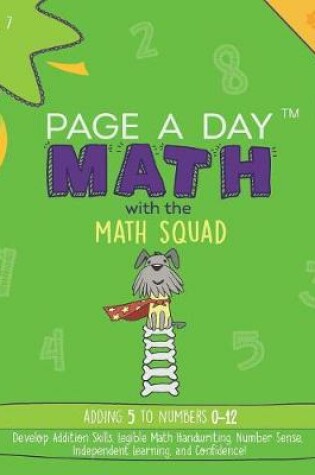 Cover of Page a Day Math Addition Book 5