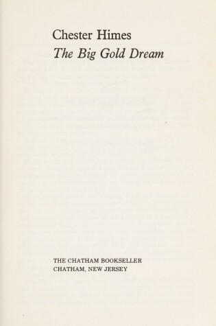 Cover of The Big Gold Dream