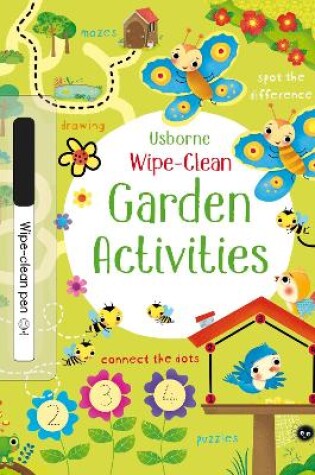 Cover of Wipe-Clean Garden Activities