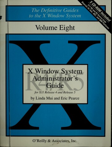 Book cover for X Window System Administrators' Guide