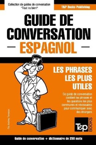 Cover of Guide de conversation Francais-Espagnol et mini dictionnaire de 250 mots