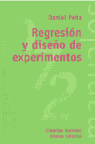 Cover of Regresion y Diseno de Experimentos