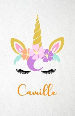 Book cover for Camille A5 Lined Notebook 110 Pages