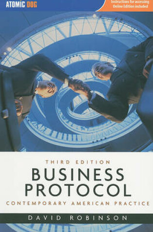 Cover of Business Protocol: Contemporary American Practice (with Making The  Grade Printed Access Card)