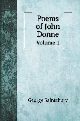 Book cover for Poems of John Donne