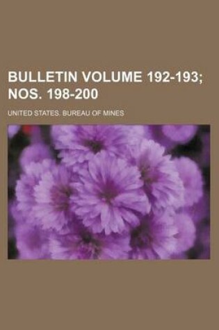 Cover of Bulletin Volume 192-193; Nos. 198-200