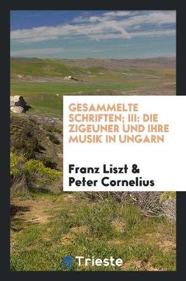 Book cover for Gesammelte Schriften