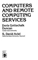 Book cover for Computers and Remote Com.. CB