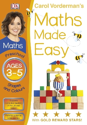 Book cover for Maths made easy ages 3-5 Shapes and Colours