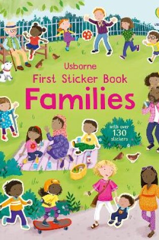Cover of First Sticker Book Families