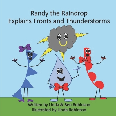 Book cover for Randy the Raindrop Explains Fronts and Thunderstorms