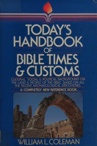 Cover of Todays Handbook Bible Times Customs