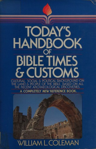 Book cover for Todays Handbook Bible Times Customs