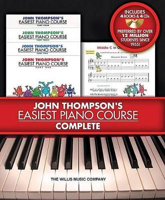 Book cover for John Thompson's Easiest Piano Course - Complete