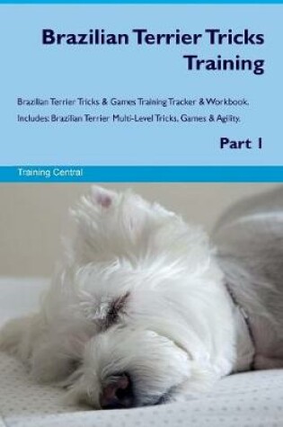 Cover of Brazilian Terrier Tricks Training Brazilian Terrier Tricks & Games Training Tracker & Workbook. Includes
