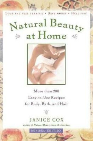 Cover of Natural Beauty at Home