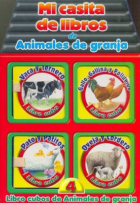 Book cover for Mi Casita de Libros de Animales de Granja