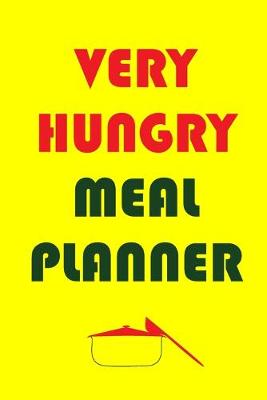 Book cover for Very Hungry Meal Planner