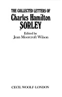 Book cover for Collected Letters of Charles Hamilton Sorley