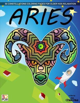 Book cover for Aries 50 Coloring Pages For Older Kids Relaxation