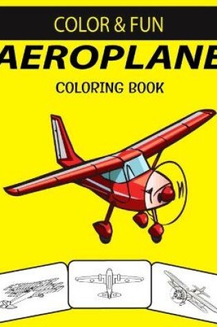 Cover of Aeroplane Coloring Book
