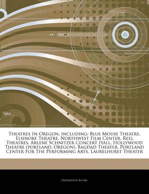 Cover of Articles on Theatres in Oregon, Including