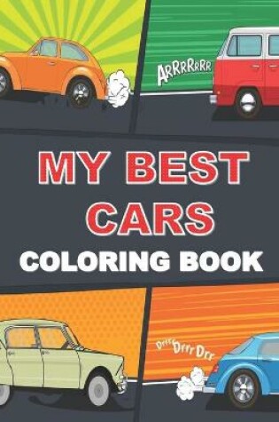 Cover of My Best Cars Coloring Book