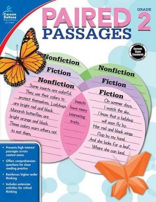 Book cover for Paired Passages, Grade 2