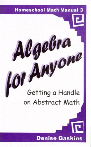 Cover of Algebra for Anyone