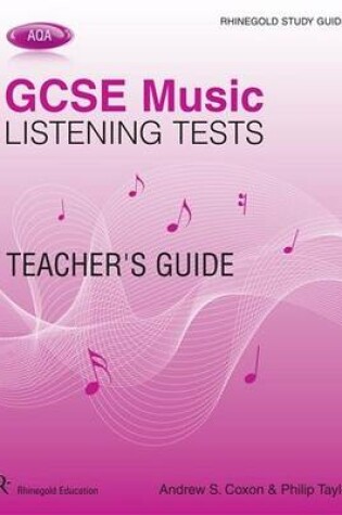 Cover of AQA GCSE Music Listening Tests - Teacher's Guide