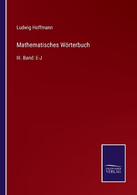 Book cover for Mathematisches Wörterbuch