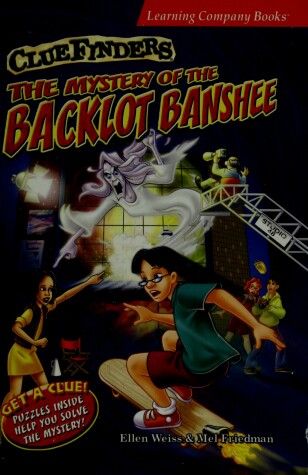 Book cover for The Mystery of the Backlot Banshee