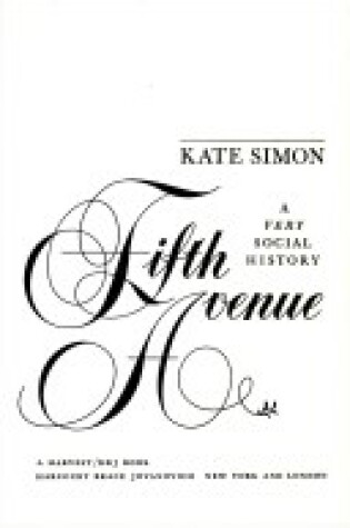 Cover of Fifth Avenue