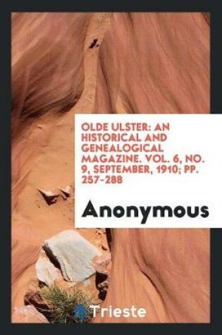 Cover of Olde Ulster