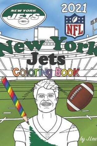 Cover of New York Jets Coloring Book 2021