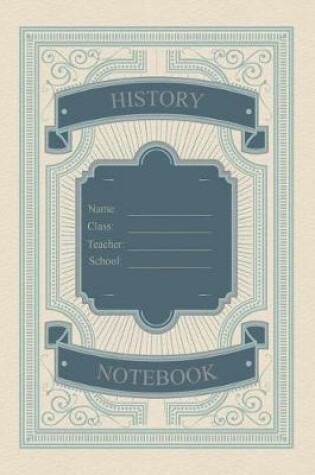 Cover of History Notebook