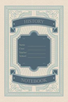 Book cover for History Notebook