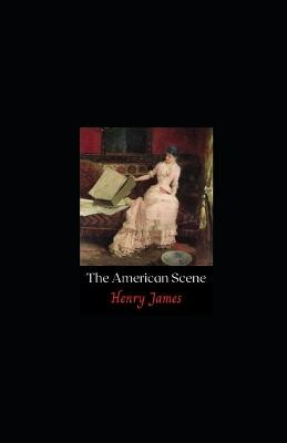 Book cover for The American Scene illustrated