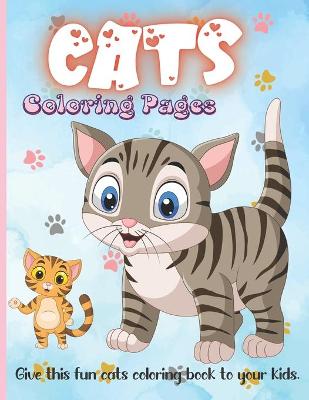 Book cover for Cats Coloring Pages