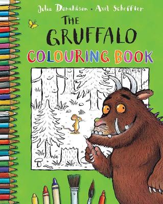 Book cover for The Gruffalo Colouring Book