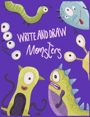 Book cover for Write and Draw Monsters