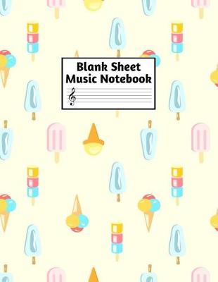 Book cover for Blank Sheet Music Notebook